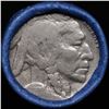 Image 2 : Buffalo Nickel Shotgun Roll in Old Bank Style 'Abbott Coin Counter AutoMat' Wrapper 1928 & p Mint En