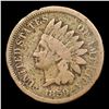 Image 2 : 1859 Indian Cent 1c Grades f+