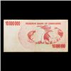 Image 2 : 2006-2008 Zimbabwe 10 Million Dollars (ZWN) Emergency Bearer Check Notes P# 55a Grades vf+