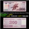 Image 1 : 2008 North Korea 200 Won Banknote Specimen P#?62s Grades Gem CU