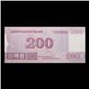Image 3 : 2008 North Korea 200 Won Banknote Specimen P#?62s Grades Gem CU