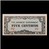 Image 2 : 1942 Philippines (Japanese WWII Occupation) 5 Centavos Banknote P#?103 Grades Choice AU/BU Slider