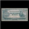 Image 2 : 1944 Myanmar (Japanese WWII Occupation) 100 Rupees Banknote P#?17 Grades Choice CU