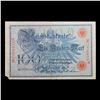 Image 2 : 1908 Imperial Germany 100 Mark Note P: 33A Grades AU Details