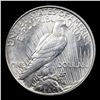Image 3 : 1923-d Peace Dollar $1 Graded ms63+ By SEGS