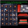 Image 1 : Page of 20 Different Date Lincoln 1 Cents All Red Most Gem Unc or Better