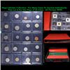 Image 1 : Huge Liifetime Collection - Too Many Coins To Auction Individually - This Lot is For One Page of 20 