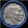Image 2 : Buffalo Nickel Shotgun Roll in Old Bank Style 'Abbott Coin Counter AutoMat' Wrapper 1924 & p Mint En