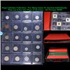Image 1 : Huge Liifetime Collection - Too Many Coins To Auction Individually - This Lot is For One Page of 20 