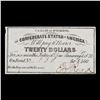 Image 2 : 1861 C.S.A. $20 Intrest Note Grades Choice AU/BU Slider