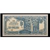 Image 2 : 1942-1945 Malaysia (Japanese WWII Occupation) 10 Dollars "Banana Money" Banknote P# M7 Grades Select