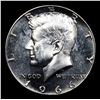 Image 2 : 1966 SMS Kennedy Half Dollar 50c Grades sp66 cam