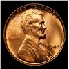Image 2 : 1945-p Lincoln Cent 1c Grades GEM++ Unc RD