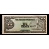 Image 2 : 1943 Philippines (Japanese WWII Occupation) 10 Pesos Banknote P#?111 Grades Select CU