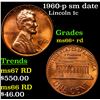 Image 1 : 1960-p sm date Lincoln Cent 1c Grades GEM++ RD