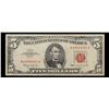 Image 2 : 1963 $5 Red seal United States Note Grades vf+