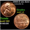 Image 1 : 1960-d sm date Lincoln Cent 1c Grades GEM++ Unc RD