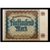 Image 3 : 1922 Germany (Weimar) 5000 Marks Post-WWI Hyperinflation Banknote P# 81a Grades vf++