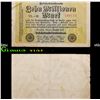 1923 Germany (Weimar) 10 Million Marks Post-WWI Hyperinflation Banknote P# 106a Grades vf++