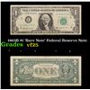 Image 1 : 1963B $1 'Barr Note' Federal Reserve Note Grades vf+