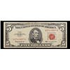 Image 2 : 1963 $5 Red seal United States Note Grades vf+