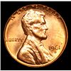 Image 2 : 1961-d Lincoln Cent 1c Grades GEM+ Unc RD