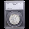 Image 4 : ***Auction Highlight*** 1853-p Arrows & Rays Seated Half Dollar 50c Graded ms62 By SEGS (fc)