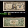 1957B $1 Blue Seal Silver Certificate Grades f+