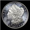 Image 2 : ***Auction Highlight*** 1879-p Morgan Dollar Near TOP POP! $1 Graded ms65+ DMPL By SEGS (fc)
