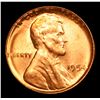 Image 2 : 1954-p Lincoln Cent 1c Grades Gem+ Unc RD