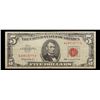 Image 2 : 1963 $5 Red seal United States Note Grades vf+