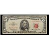 Image 2 : 1963 $5 Red seal United States Note Grades vf+