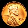 Image 2 : 1954-d Lincoln Cent 1c Grades GEM++ Unc RD