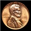 Image 2 : 1958-d Lincoln Cent 1c Grades GEM+ Unc RD