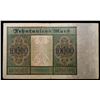 Image 3 : 1922 Germany "Vampire" 10,000 Marks Post-WWI Hyperinflation Banknote P# 70 Grades vf++