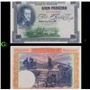 Image 1 : 1925 Spain 100 Pesetas Banknote P# 69c Grades Choice AU/BU Slider