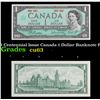 Image 1 : 1967 Centennial Issue Canada 1 Dollar Banknote P# 84a Grades Select CU