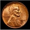 Image 2 : 1941-p Lincoln Cent 1c Grades Gem+ Unc RD
