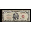 Image 2 : 1963 $5 Red seal United States Note Grades vf+