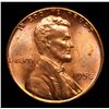 Image 2 : 1958-p Lincoln Cent 1c Grades GEM Unc RD