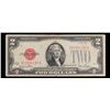 Image 2 : 1928G $2 Red seal United States Note Grades vf++