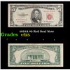 Image 1 : 1953A $5 Red Seal Note Grades vf+
