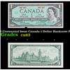Image 1 : 1967 Centennial Issue Canada 1 Dollar Banknote P# 84a Grades Select CU
