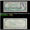 Image 1 : 1961-1972 **Star Note** (1954 Issue) Canada 1 Dollar Banknote P# 75b, Sig. Beattie & Rasminsky Grade