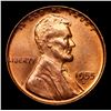 Image 2 : 1955-d Lincoln Cent 1c Grades GEM+ Unc RD