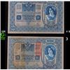 Image 1 : 1900-1902 Austria 1000 Kronen Banknote P# 8b Grades Choice AU