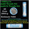 Image 1 : Shotgun Jefferson 5c roll, 2003-p 40 pcs Dunbar Wrapper