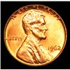 Image 2 : 1962-p Lincoln Cent 1c Grades GEM+ Unc RD
