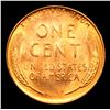 Image 3 : 1958-d Lincoln Cent 1c Grades GEM+ Unc RD