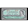 Image 2 : 1967 Centennial Issue Canada 1 Dollar Banknote P# 84a Grades Select CU
